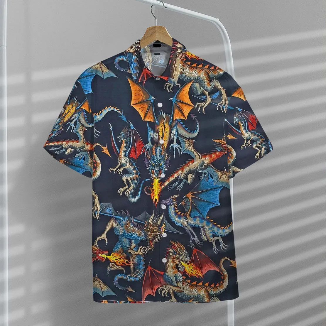 Gearhuman 3D Dragon Hawaii Shirt