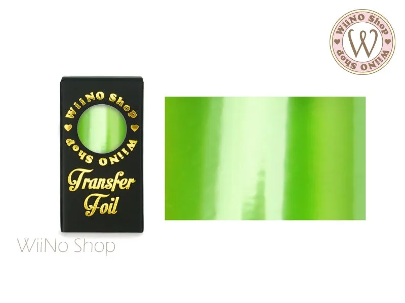 Green Pearlized Nail Transfer Foil (PR-08)