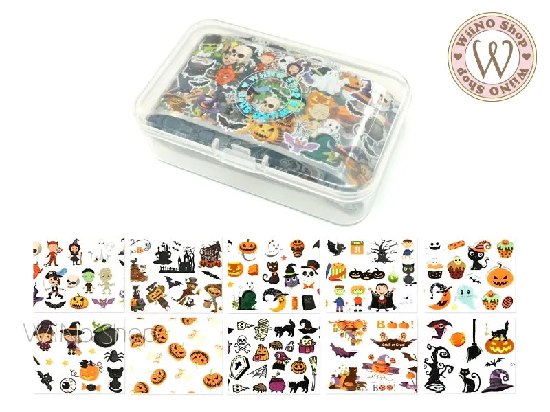 Halloween Transfer Foil Nail Art Decoration Set (H02)