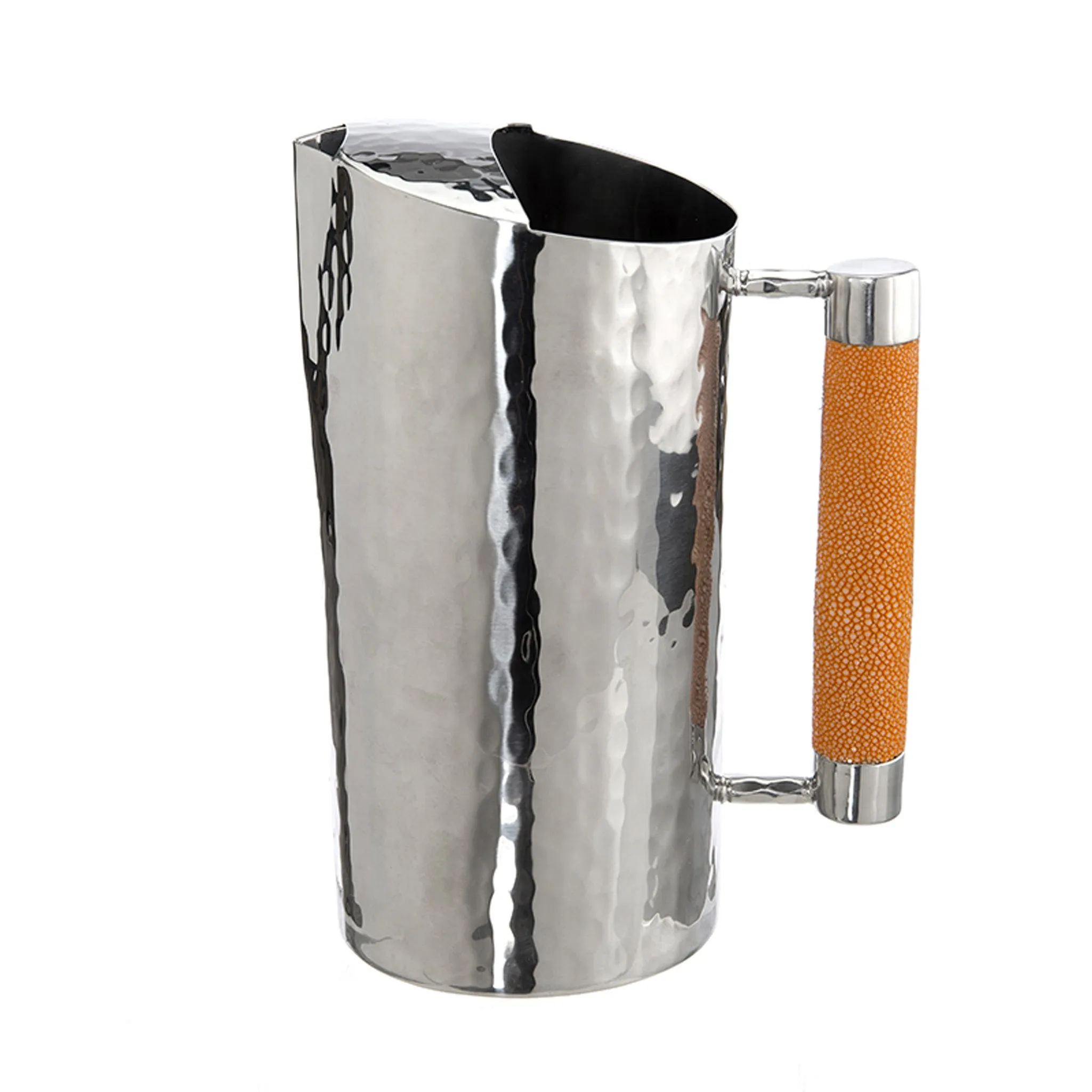 Hammered Stainless Steel Pitcher