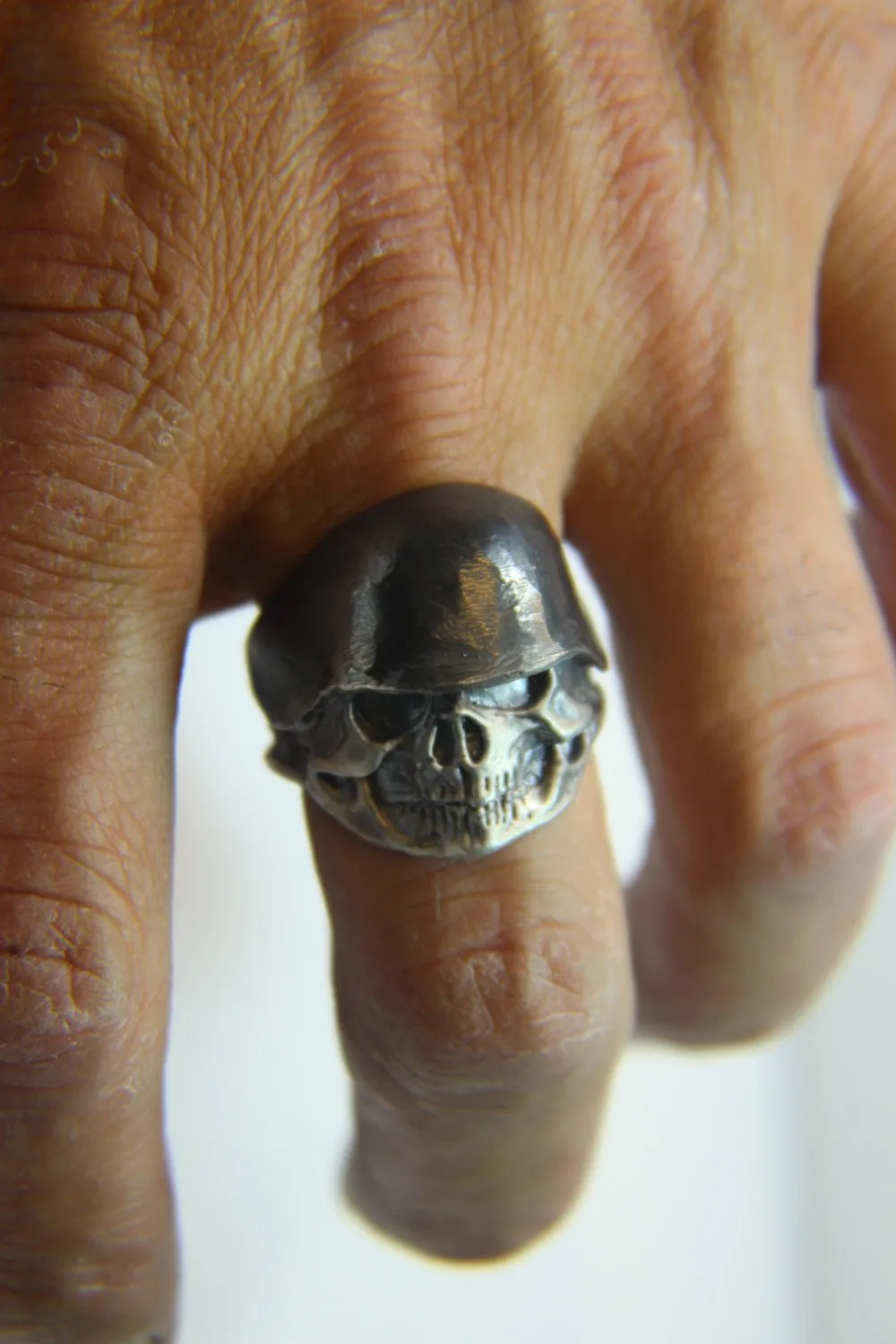 Helmet Skull Ring -UDINC0091