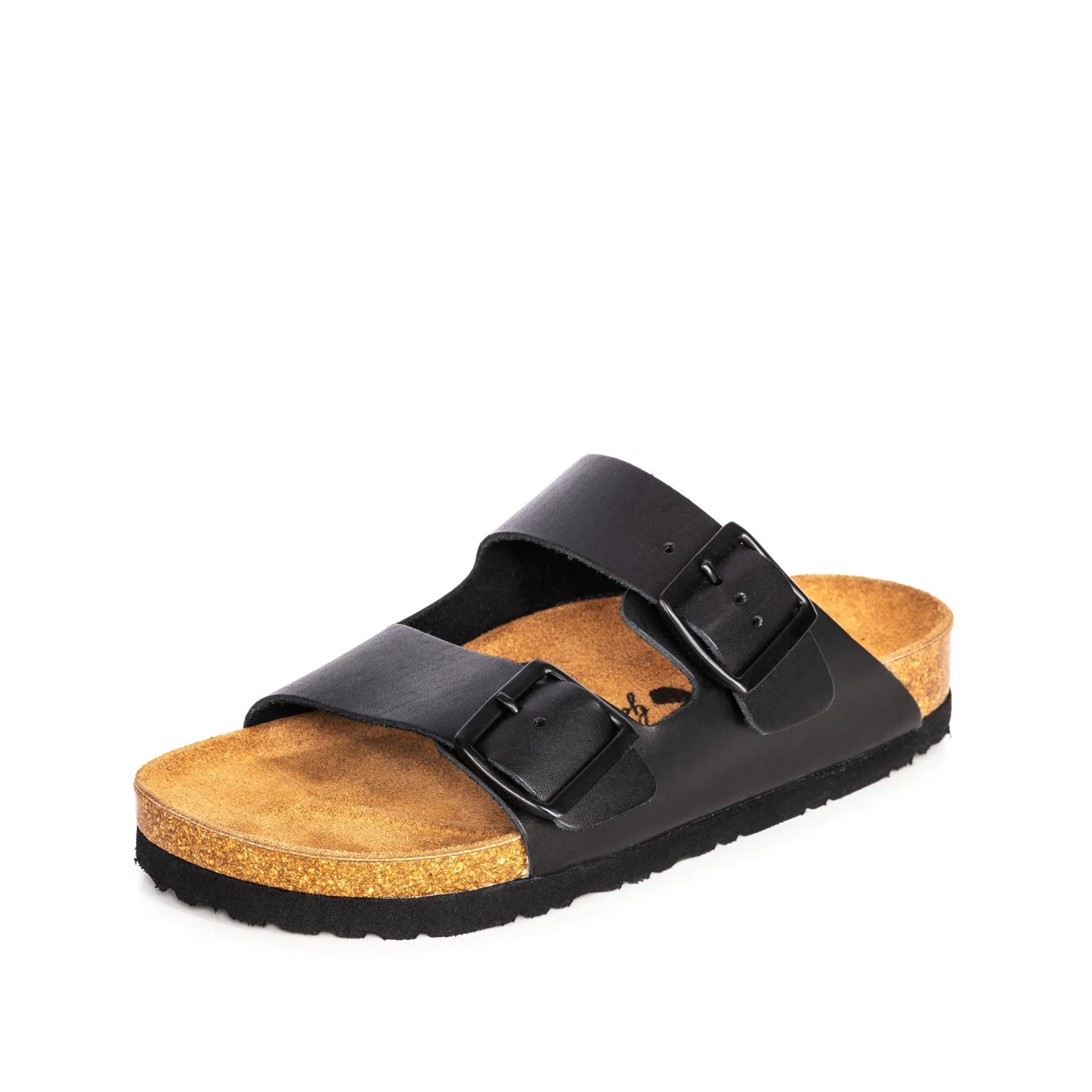 HIBISCUS BLACK CORK SANDAL