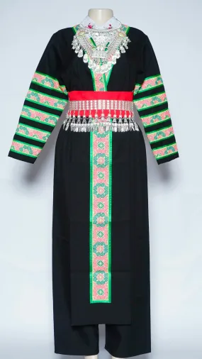 Hmong Txiaj Green Trim