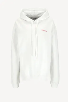 Hoodie Cybele in Optical White