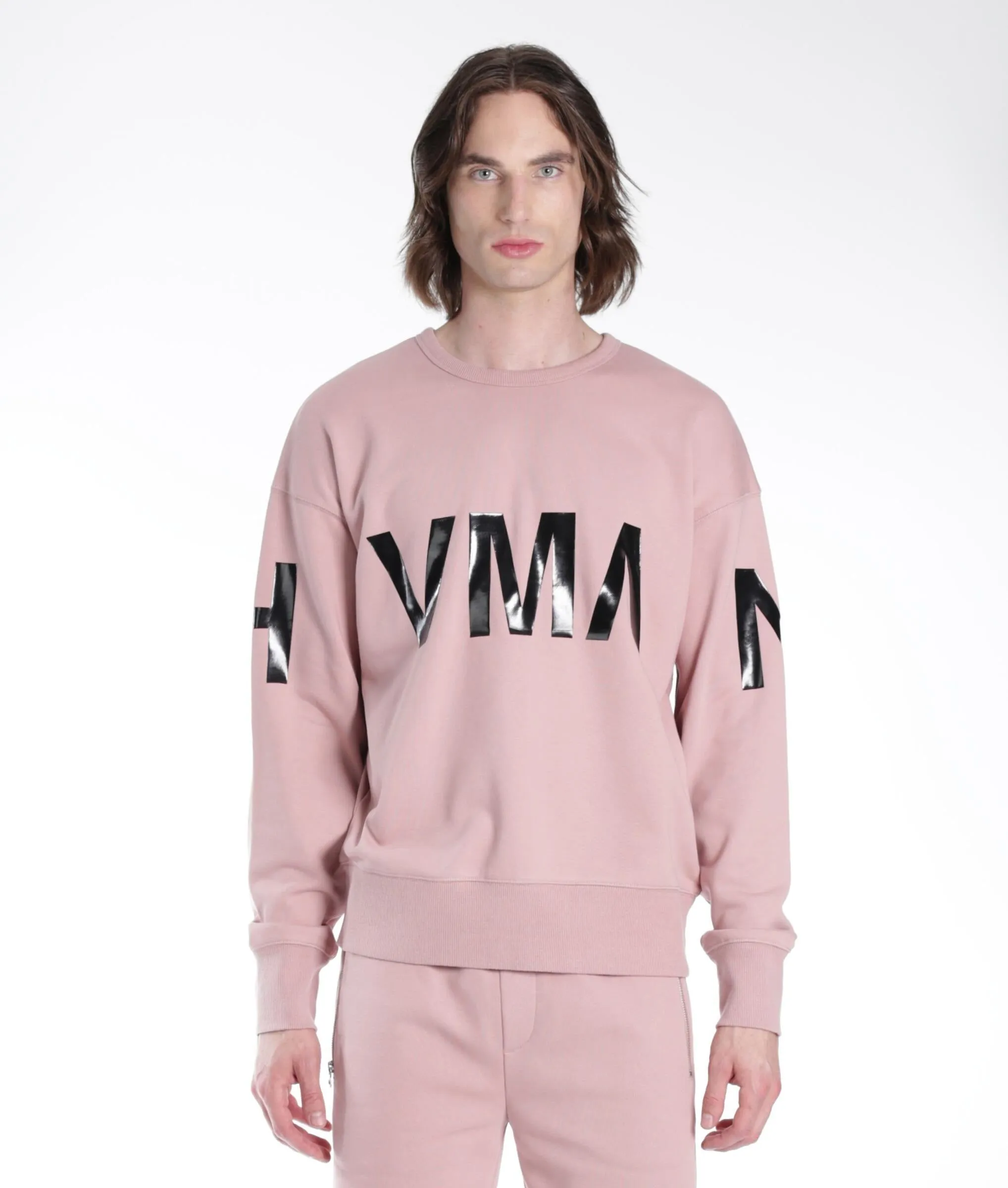 HVMAN Crew Sweatshirt (Dusty Pink) /C5