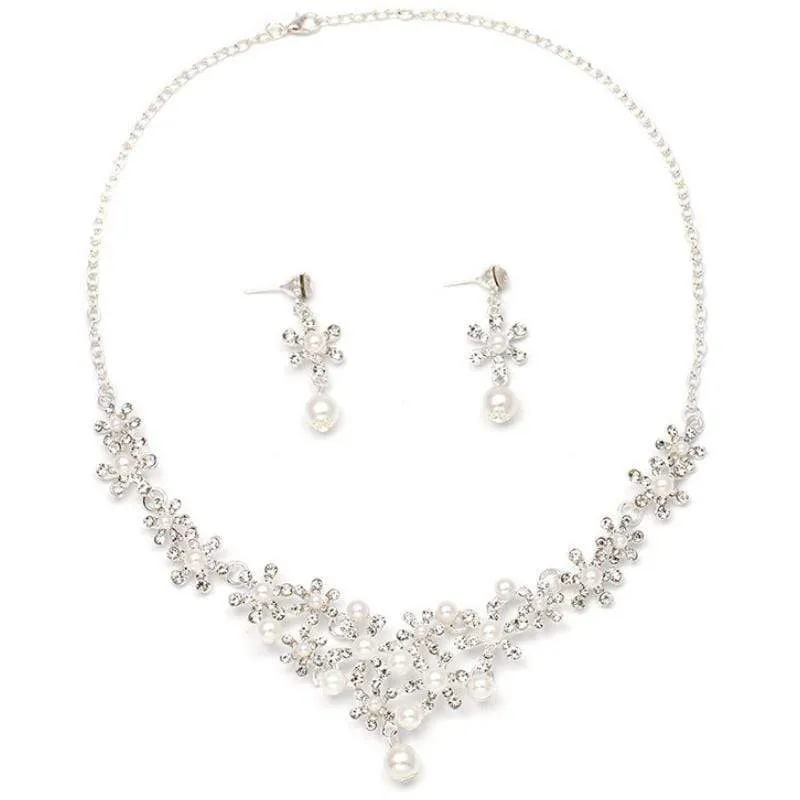 I Said I Do White Necklace Set