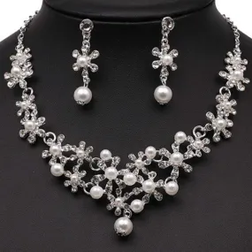 I Said I Do White Necklace Set