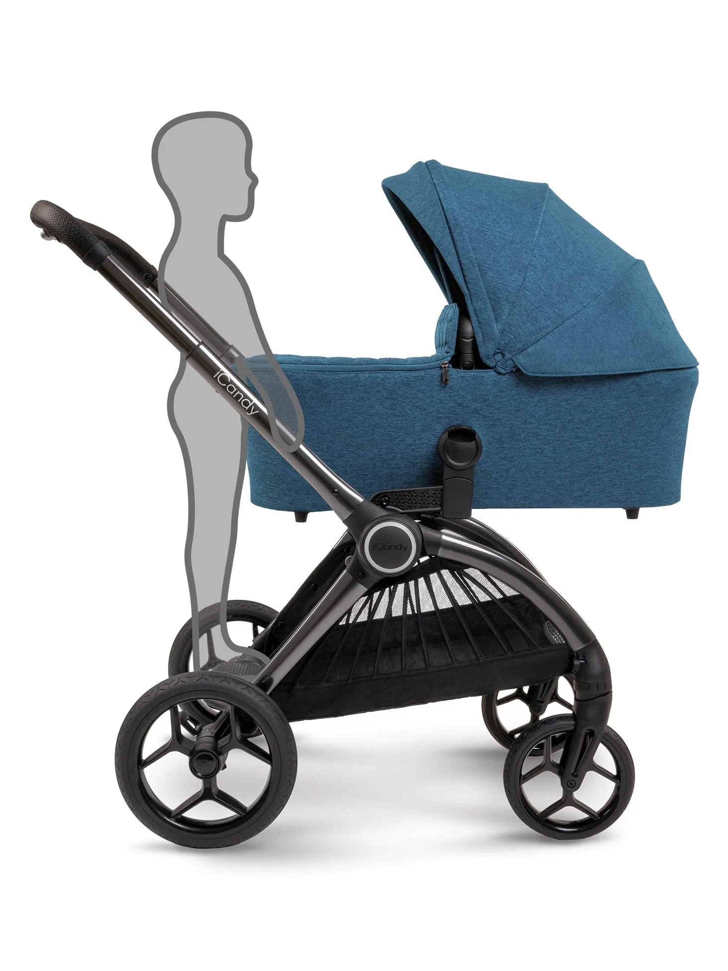 iCandy Core Cloud T Complete Travel System - Atlantis Blue