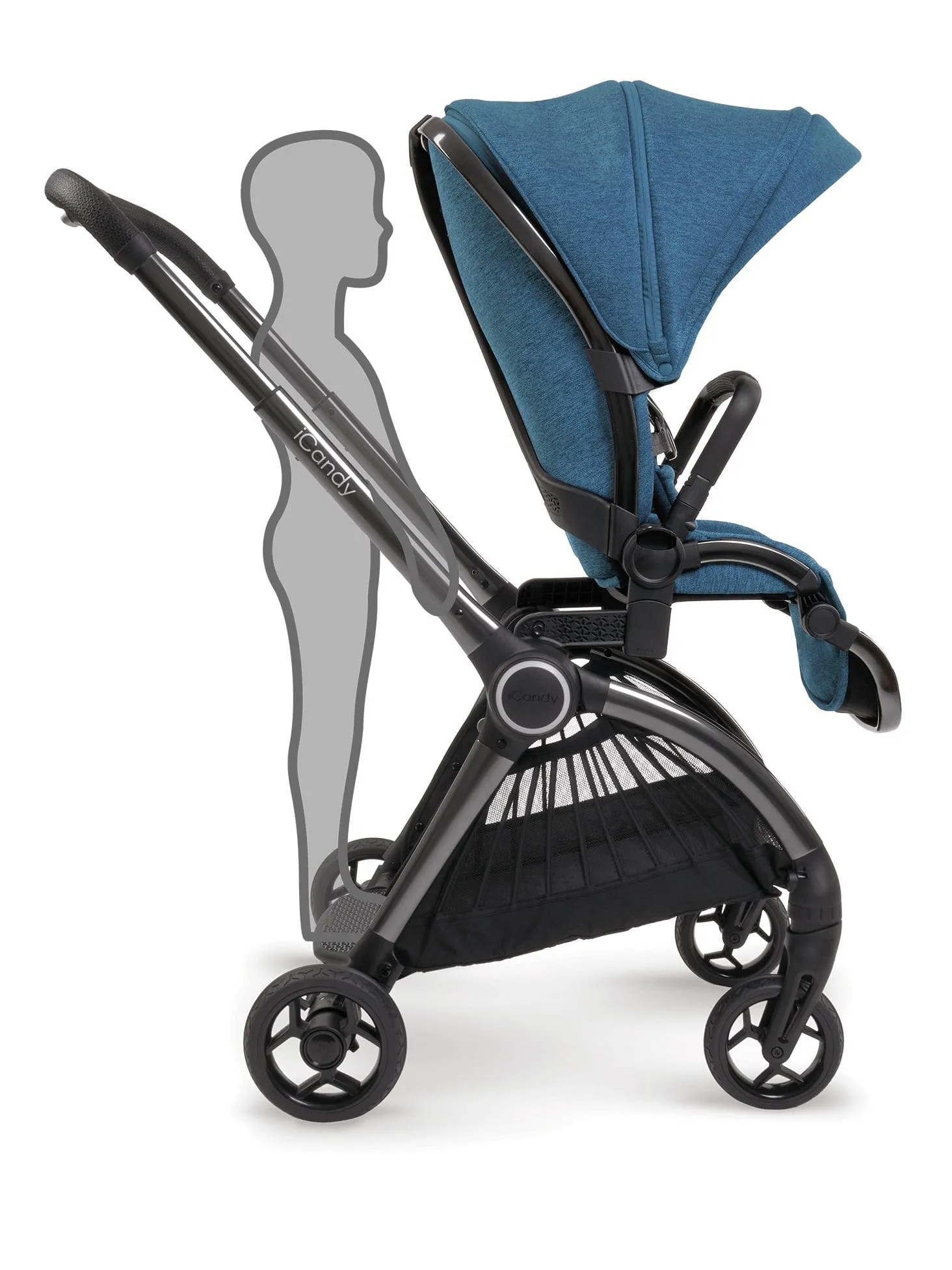 iCandy Core Cloud T Complete Travel System - Atlantis Blue