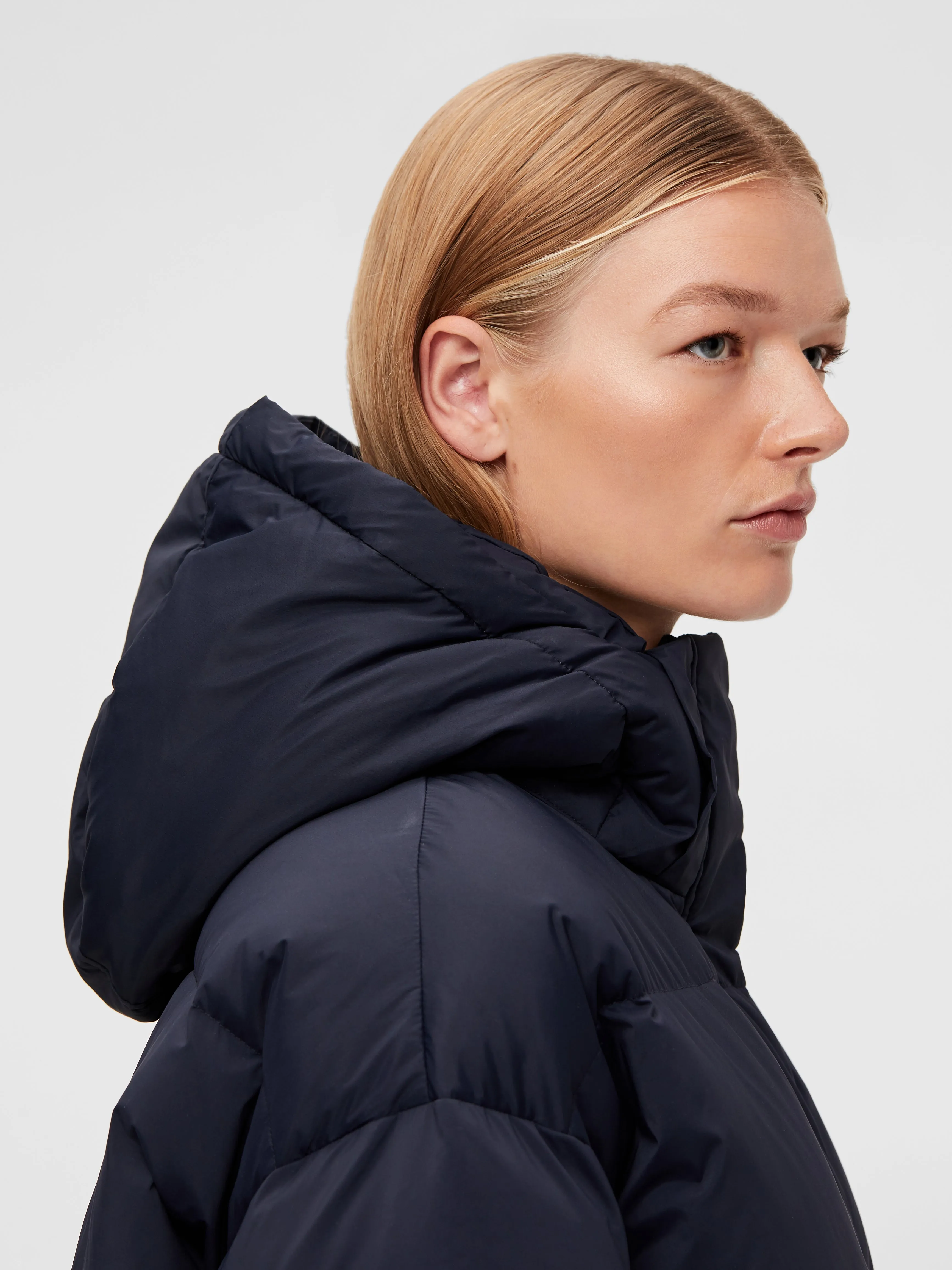 J.Lindeberg Womens Sloane Down Jacket - JL NAVY