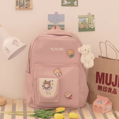 Kawaii Canvas Backpack AD11768