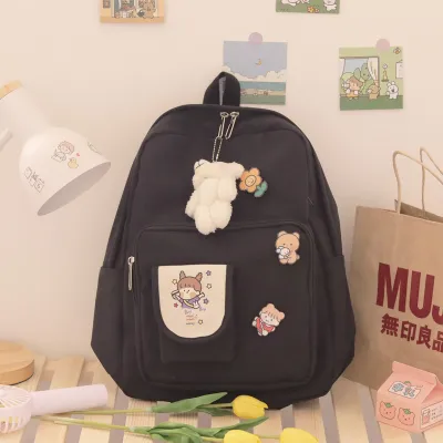 Kawaii Canvas Backpack AD11768