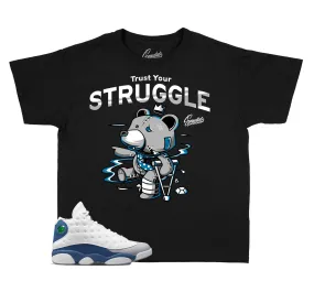 Kids - French Blue 13 Trust Your Struggle Shirt