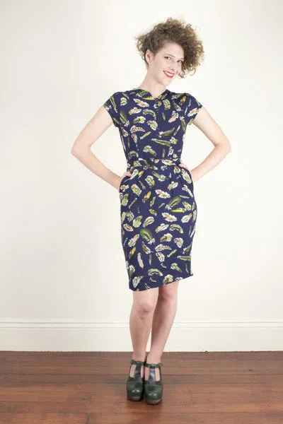 Kitty Navy Dress