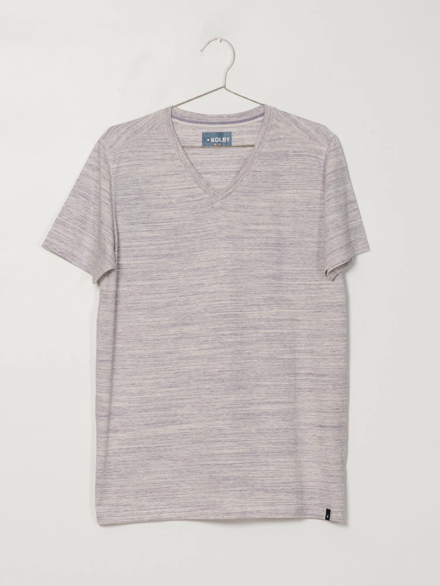 KOLBY SIG MELANGE V-NECK TEE - CLEARANCE