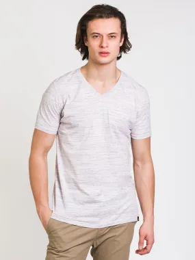 KOLBY SIG MELANGE V-NECK TEE - CLEARANCE