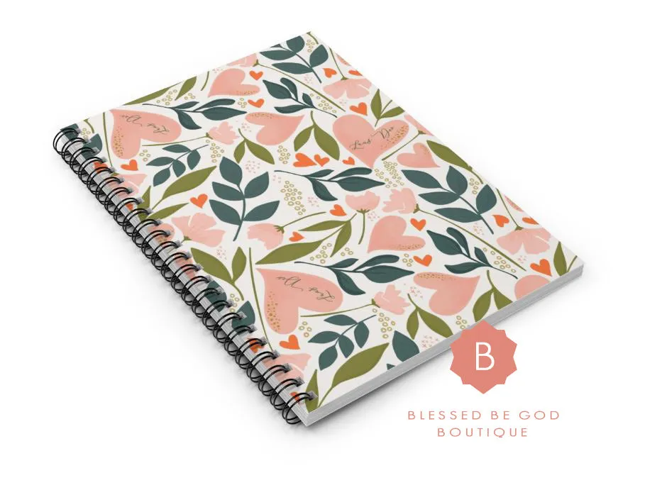 Laus Deo Notebook, Floral