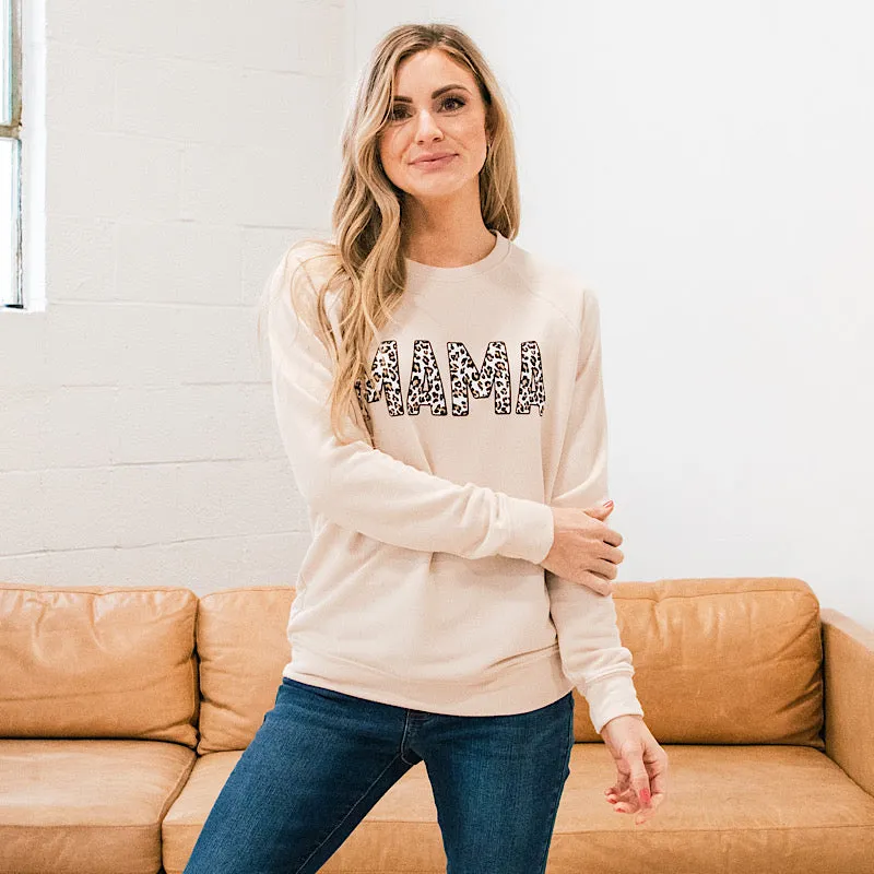 Leopard Mama Sweatshirt