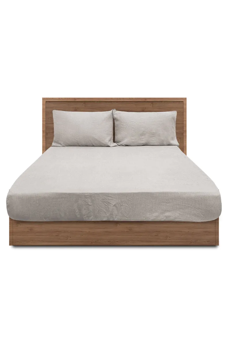 Linen Bedding, Stone