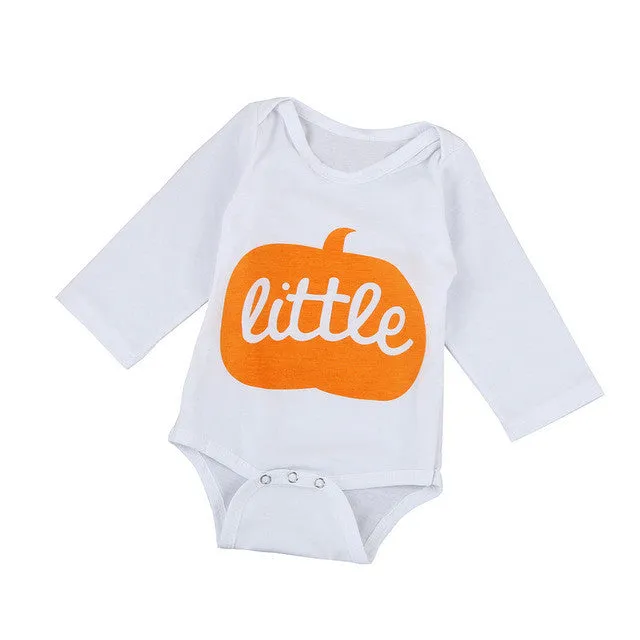 Little Pumpkin Halloween Baby Onesie