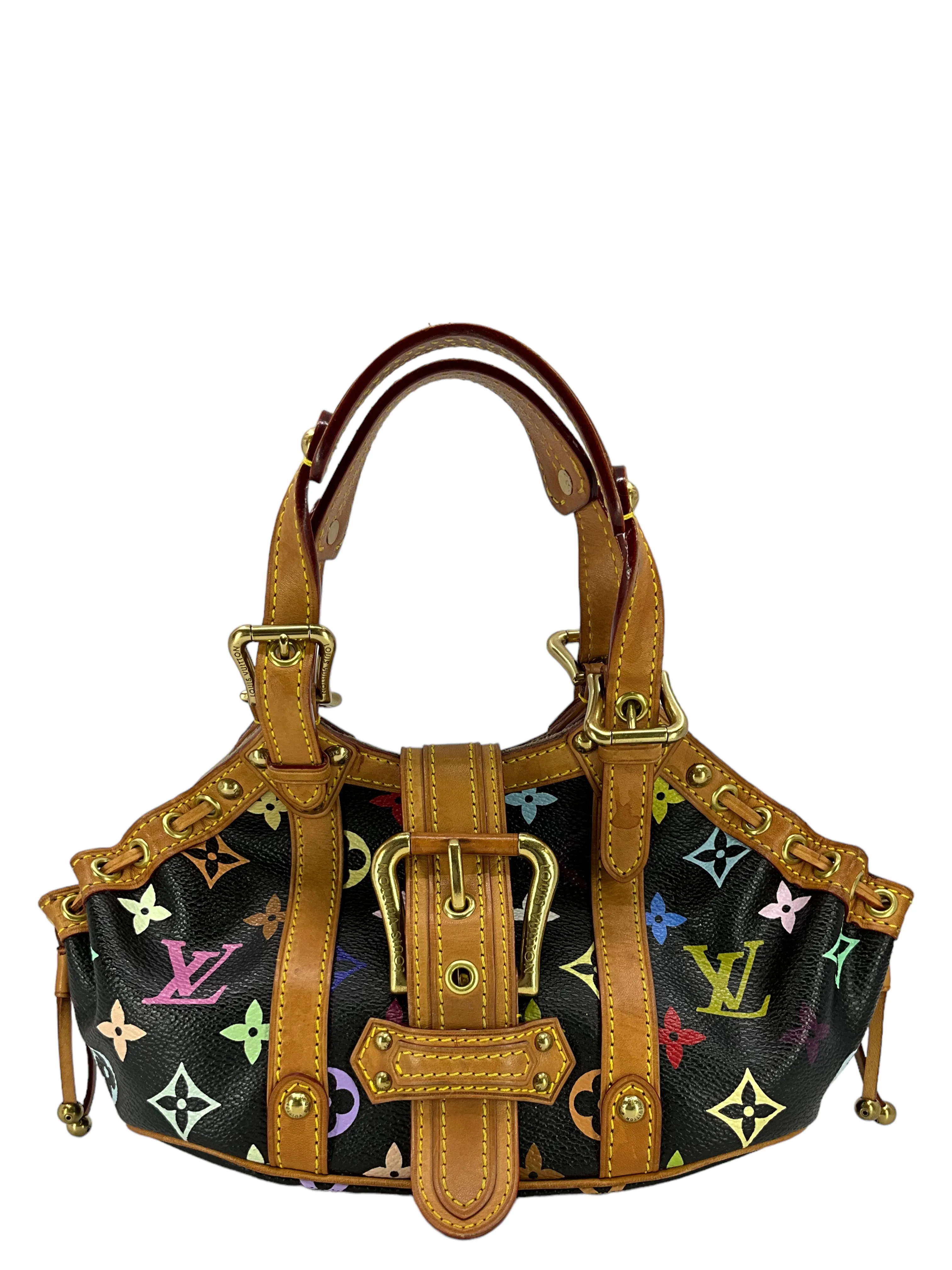 LOUIS VUITTON Monogram Multicolor Theda PM Bag