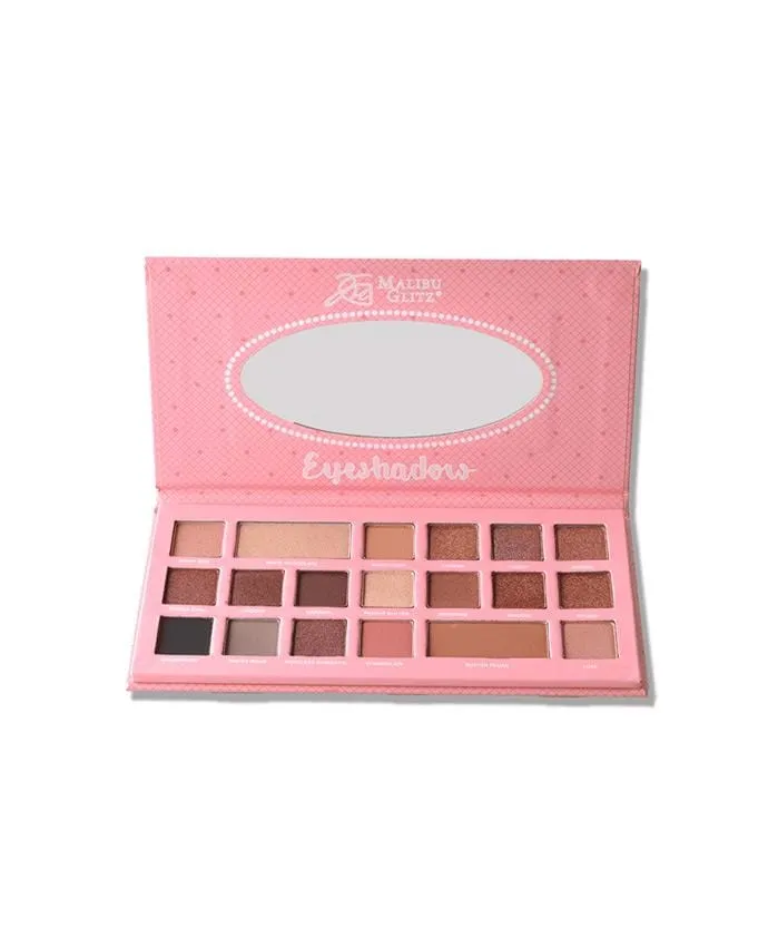 Malibu Glitz Romantic Pink Eyeshadow Palette