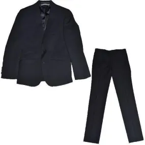 Marc New York Boys Classic Skinny Black Suit W0012