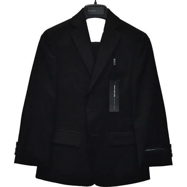 Marc New York Boys Classic Skinny Black Suit W0012