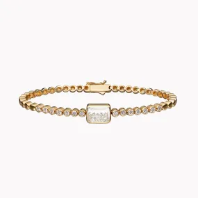 Meia Onda Diamond Bracelet