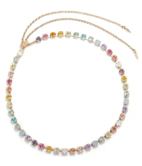 Milly Slider Necklace in Blossom Ombré