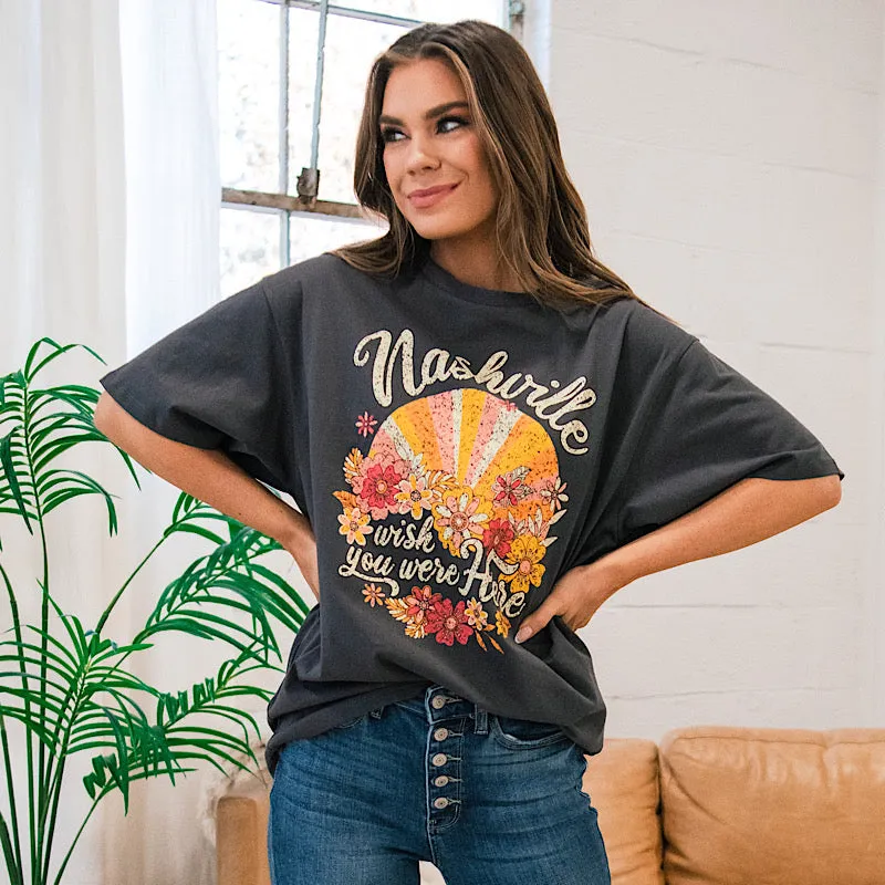 Nashville Wish You Were Here Tee