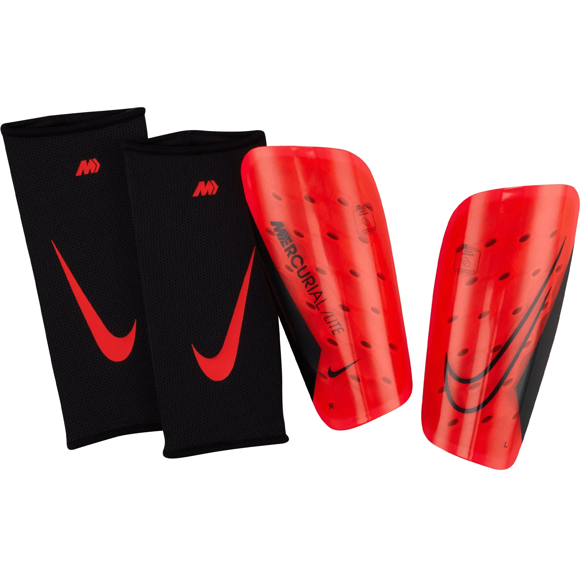 Nike Mercurial Lite Shin Guards Red/Black