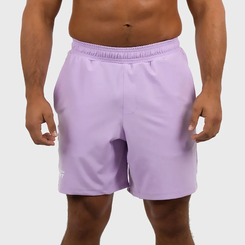 NORTHERN SPIRIT - HUNTER MEN STRETCH REGULAR SPORT SHORT 8" - ORCHID BLOOM