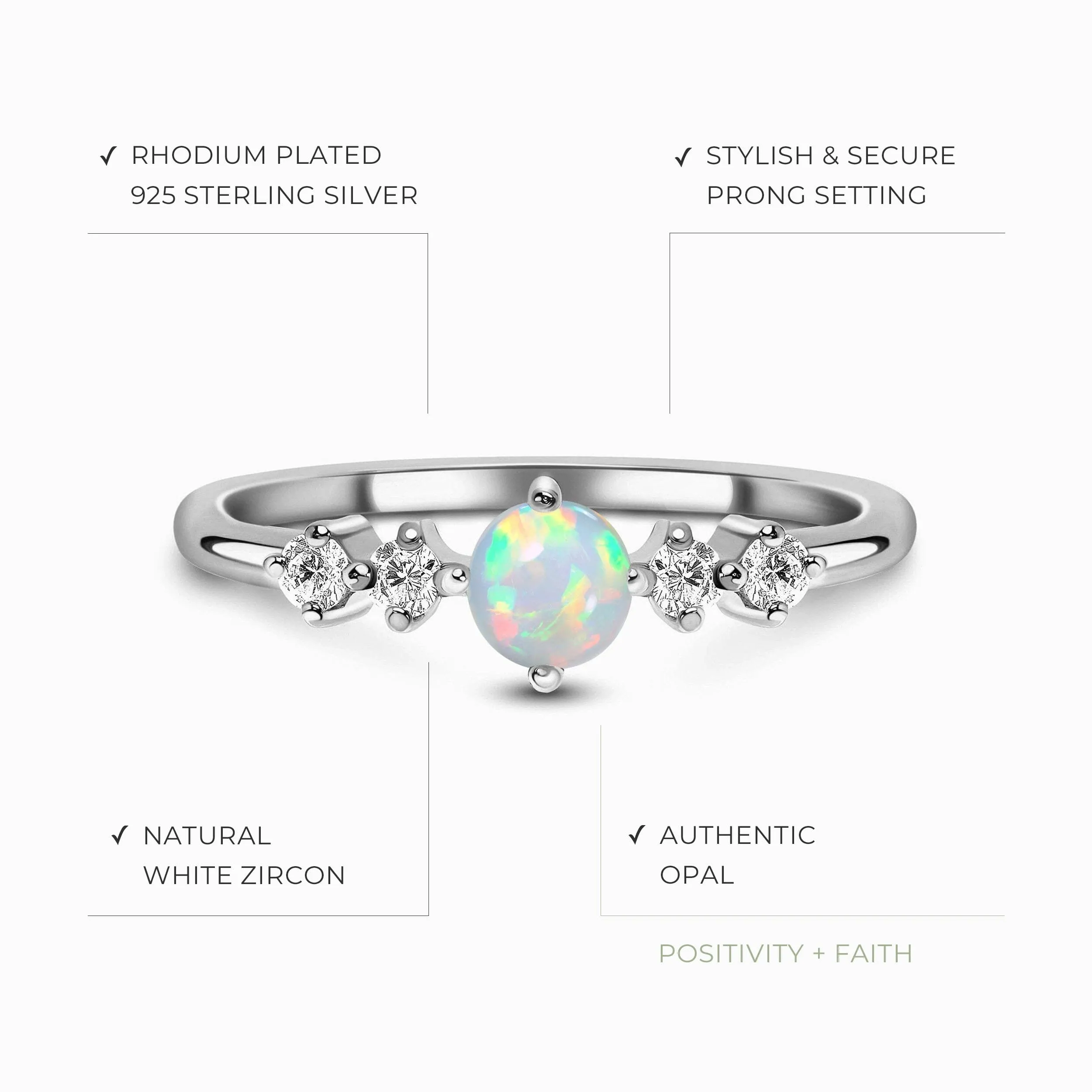 Opal Ring - Loveliness