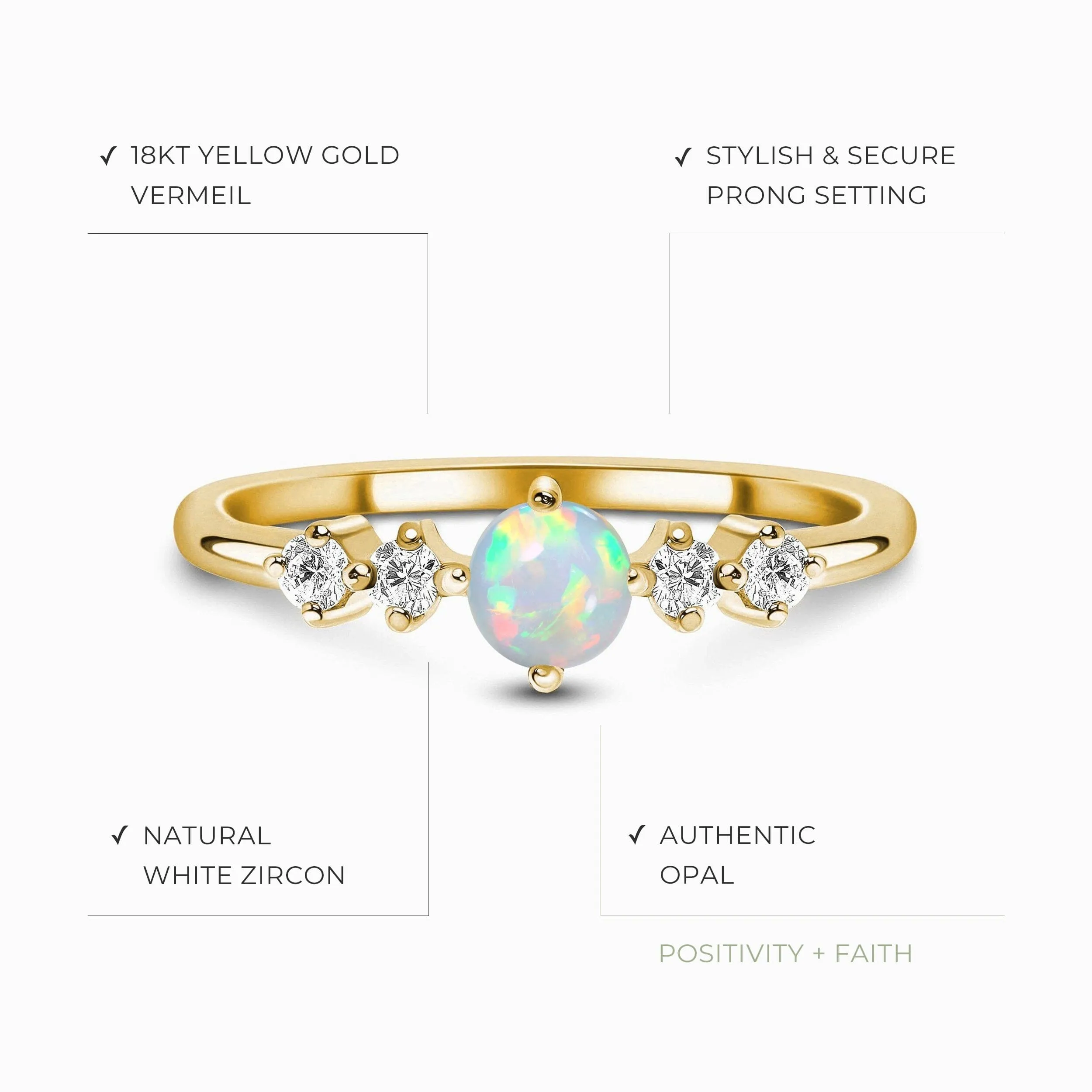 Opal Ring - Loveliness