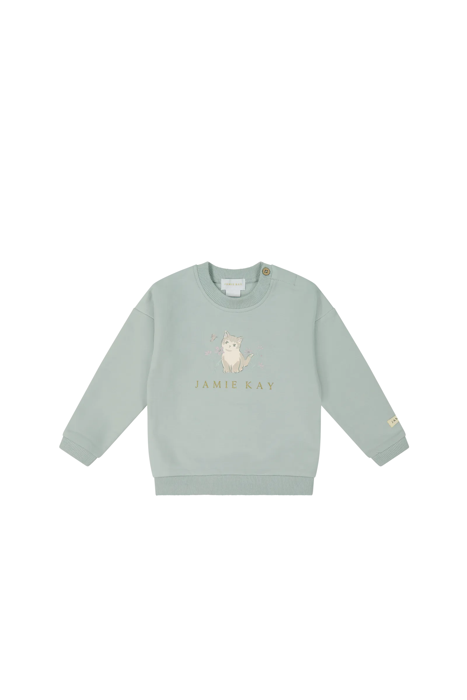 Organic Cotton Bobbie Sweatshirt - Ocean Spray