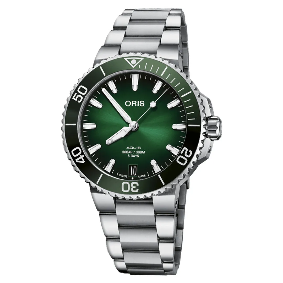 Oris Aquis Caliber 400 Green Dial