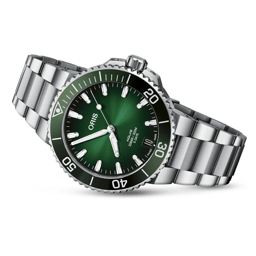 Oris Aquis Caliber 400 Green Dial