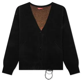 Oversize Cardigan - Black