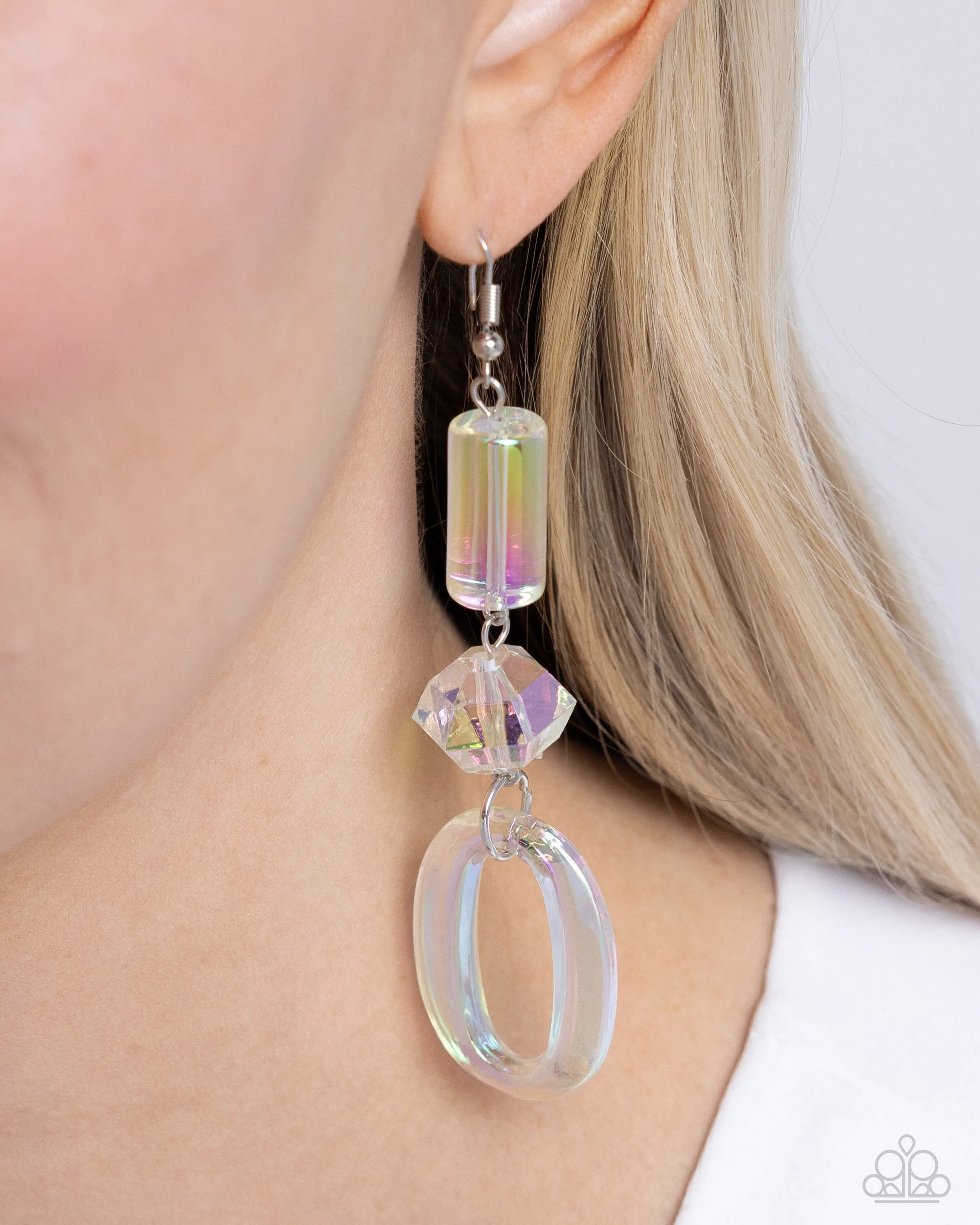 Paparazzi Iridescent Infatuation Multi Earrings