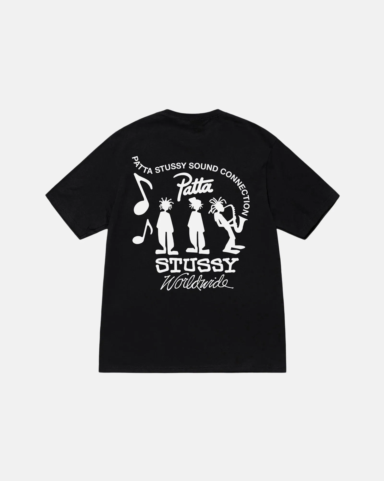 Parra "Sound Connection Tee" (Black)