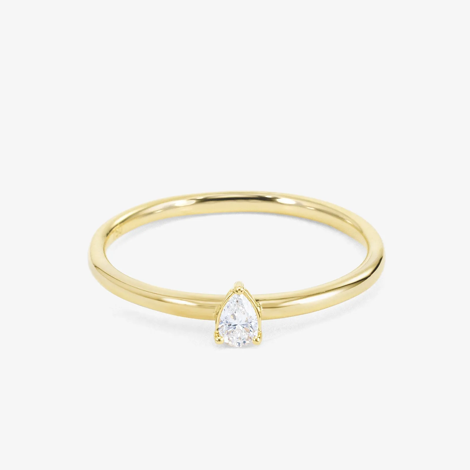 Pear cut Ring