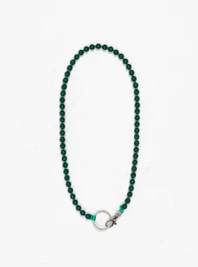 Pearl Long Keyholder Dark Green/Green