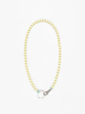 Pearl Long keyholder Yellow/Sage