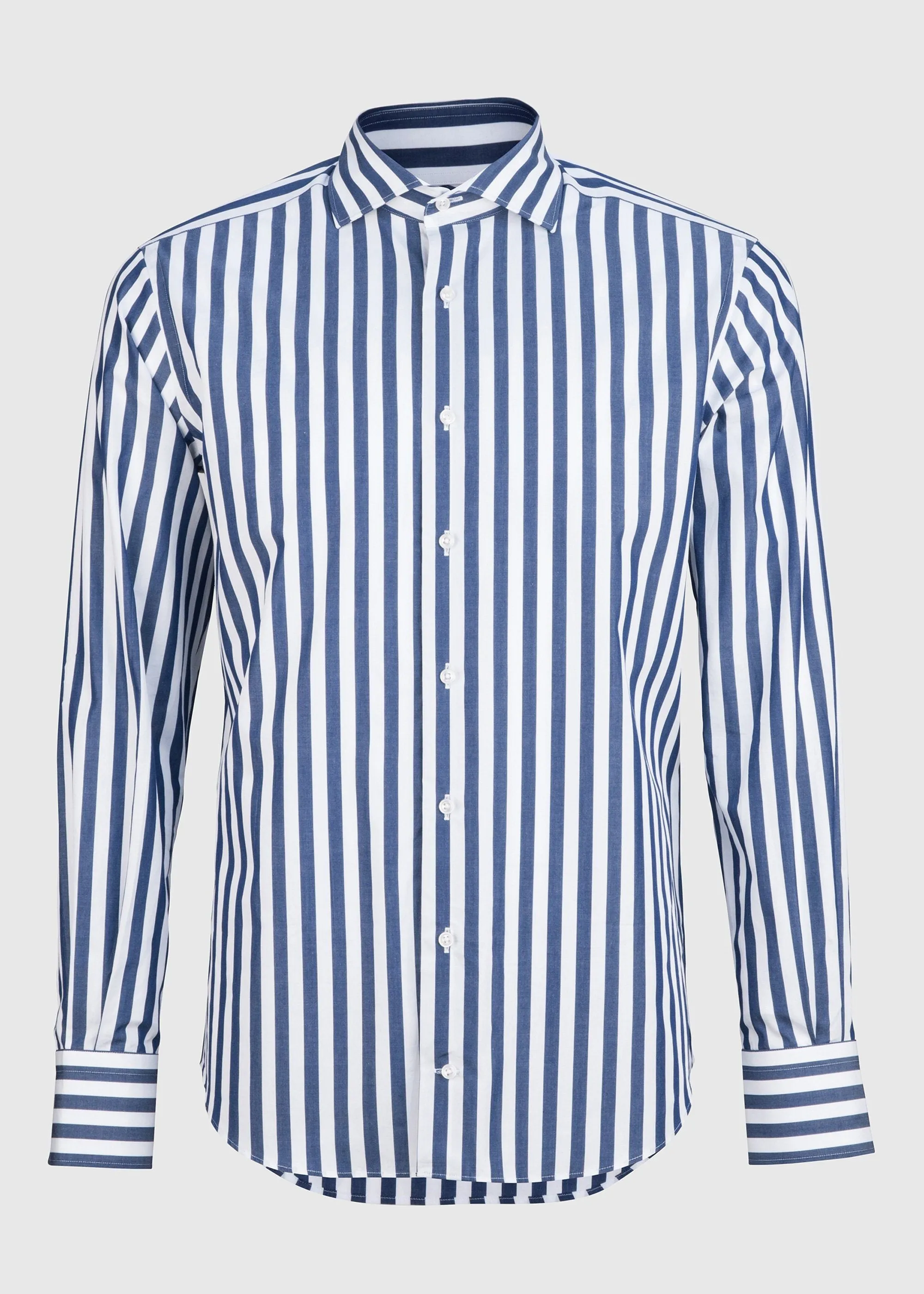 Pilot (BC) Shirt - Extra Large Navy Stripe