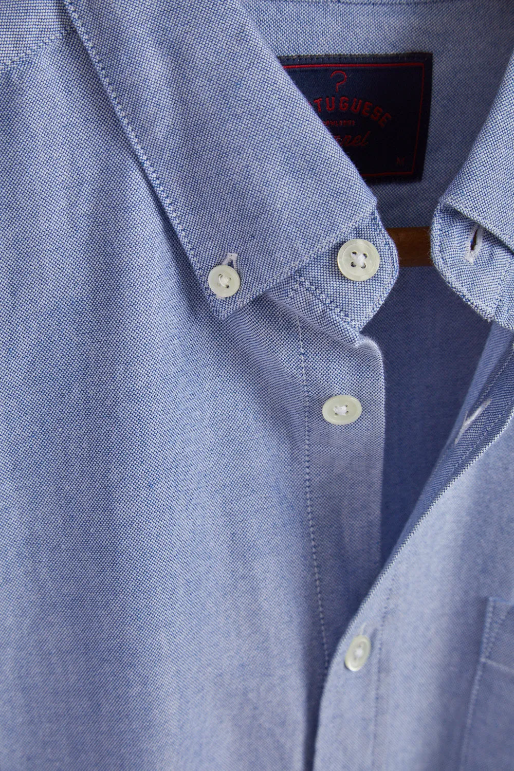 PORTUGUESE FLANNEL Belavista Blue Shirt