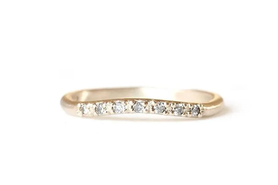 Primrose Salt   Pepper Diamond Ring