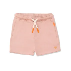 Recycled Cotton Sepia Cropped Girl Shorts