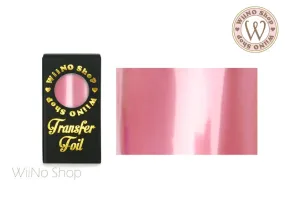 Rose Pink Pearlized Nail Transfer Foil (PR-05)