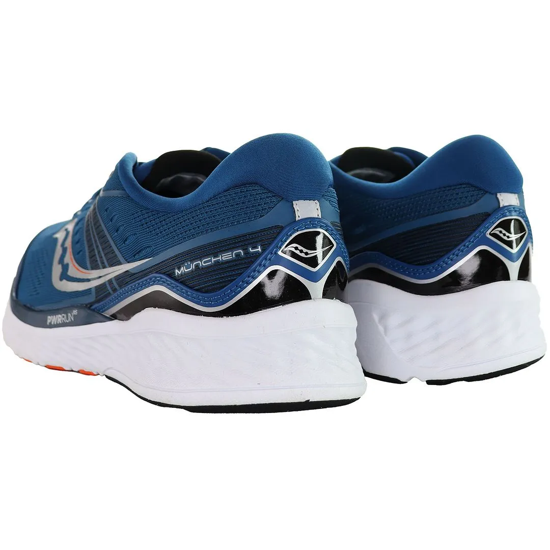 Saucony Munchen 4 Mens Blue Running Trainers